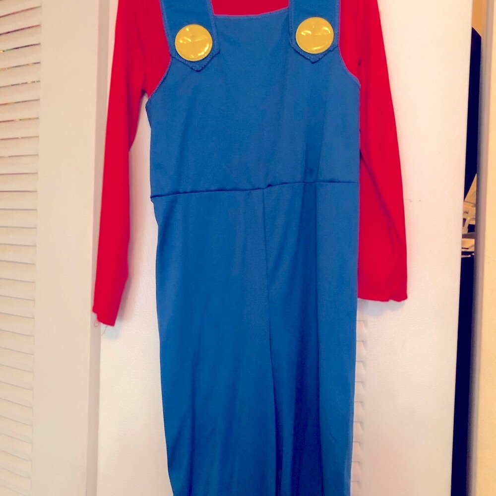 Kids Red and Blue Costume/ Mother and son costume!